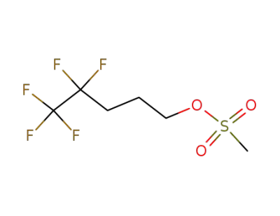 1-methanesulfonyloxy-4,4,5,5,5-pentafluoropentane