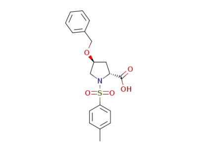 (2R,4S)-4-(benzyloxy)-1-N-tosylpyrrolidine-2-carboxylic acid