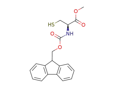 2-(9H-fluoren-9-ylmethoxycarbonylamino)-3-mercaptopropionic acid methyl ester