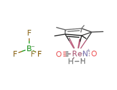 ({(η-C5Me5)Re(CO)(NO)}(η2-H2))BF4