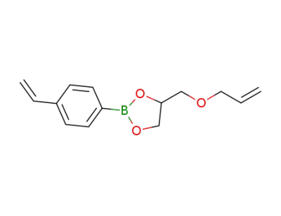 4-((allyloxy)methyl)-2-(4-vinylphenyl)-1,3,2-dioxaborolane