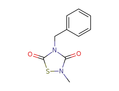 4-benzyl-2-methyl-1,2,4-thiadiazolidine-3,5-dione