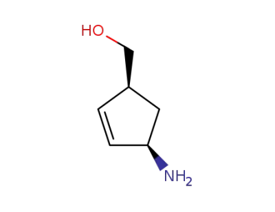 (1R,4S)-1-amino-4-hydroxymethyl-2-cyclopentene