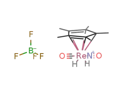 ({(η-C5Me5)Re(CO)(NO)}(H2))BF4